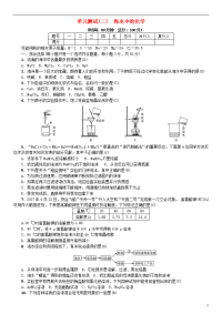 2020九年级化学下册 单元测试（二）海水中的化学同步测试 （新版）鲁教版