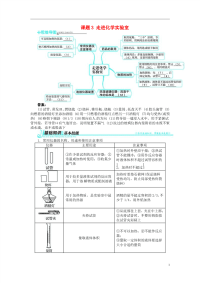2020九年级化学上册 第一单元 走进化学世界 课题3 走进化学实验室习题 （新版）新人教版