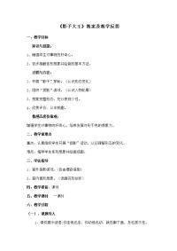 二年级下册美术教案－《17影子大王 》　湘美版