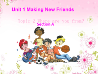 仁爱版七年级英语上册Unit1Topic2SectionA