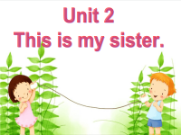 七年级上英语unitThisismysister全单元