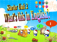 版新目标英语七年级上StarterUnit2整体