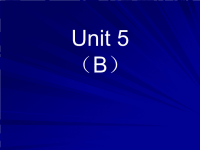 英语应用文写作课件：Unit+5（B）
