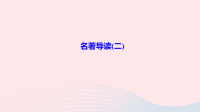 九年级语文上册第六单元名著导读(二)作业课件 人教版