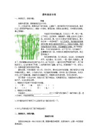 四年级下语文学案【部编语文4下】课外阅读专项复习经典题含答案_人教版（2016部编版）