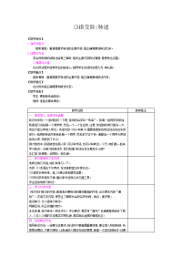 四年级下语文教案四年级下册语文教案-第一单元：口语交际-转述-人教部编版_人教版（2016部编版）