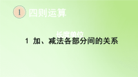 四年级数学下册课件-1  加、减法的意义和各部分间的关系-人教版(共26张PPT)