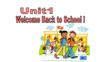 三年级英语下册课件-Unit 1  Welcome back to  school-人教PEP版(共23张PPT)