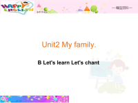 【精品】 Unit2 5B Lets learn Lets chant (课件）人教(PEP) -三年级下英语