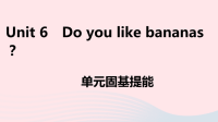 安徽省初中英语七年级上册Unit6Doyoulikebananas单元固基提能课件 人教新目标版