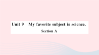 中英语七年级上册Unit9MyfavoritesubjectisscienceSectionA小册子课件 人教新目标版