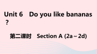 安徽省初中英语七年级上册Unit6Doyoulikebananas第二课时课件 人教新目标版