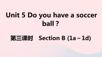 安徽省初中英语七年级上册Unit5Doyouhaveasoccerball第三课时课件 人教新目标版