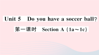 河北省初中英语七年级上册Unit5Doyouhaveasoccerball第一课时课件 人教新目标版