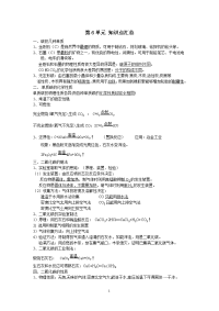 九年级化学第6单元-碳和碳的氧化物知识点汇总