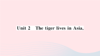 Unit2ThetigerlivesinAsia作业课件  外研版