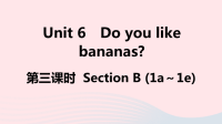 江西省初中英语七年级上册Unit6Doyoulikebananas第三课时课件 人教新目标版