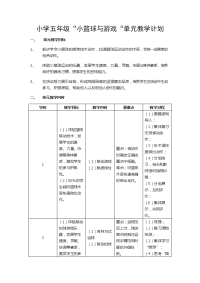 体育与健康人教版五年级-篮球行进间运球教案