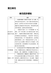 部编版五年级下册语文教案第三单元