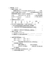 人教部编版小学语文三年级下册开学测试卷 (2)