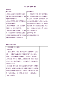 人教部编版小学三年级下册语文 （教案+反思）第八单元口语交际