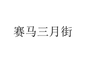 五年级下册第十册语文课件-赛马三月街1_湘教版