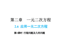 北师大版数学九年级上册同步课件-2第二章-2应用一元二次方程