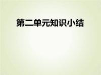人教部编版小学四年级下册语文课后作业课件第二单元知识小结