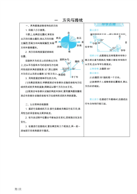 五年级上册数学冀教版知识要点