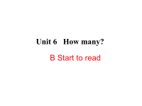 人教版PEP小学三年级下册英语教学课件-Unit 6 B Start to read