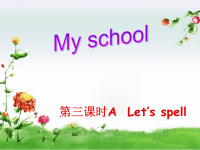 人教版PEP小学四年级下册英语教学课件-Unit 1 A Lets spell