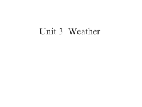 人教PEP版小学四年级下册英语-Unit 3教学建议